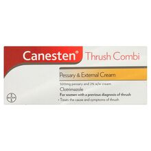Canesten Thrush Combi Pessary and External Cream-undefined